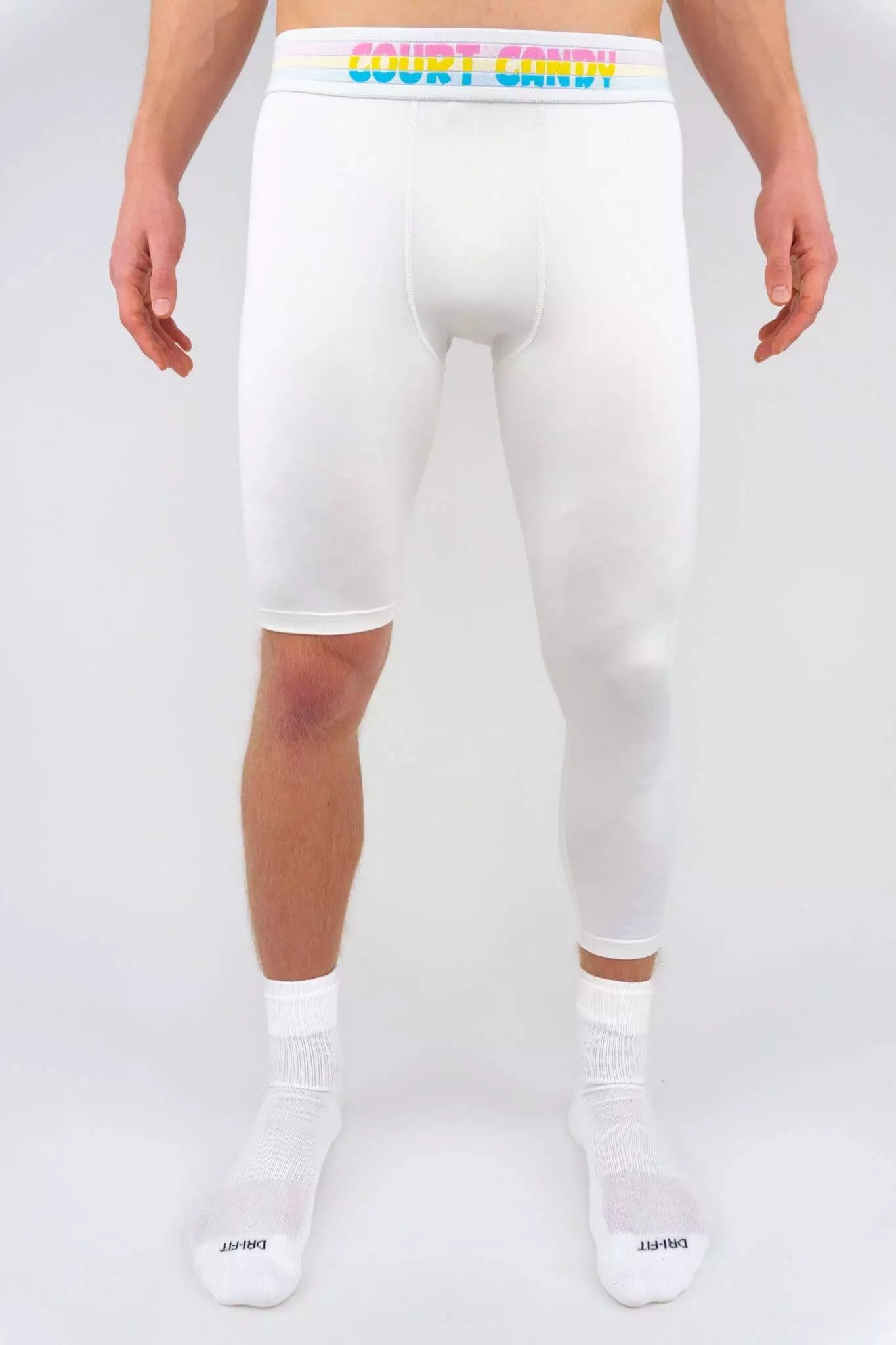  One Leg Compression Tights Youth Basketball