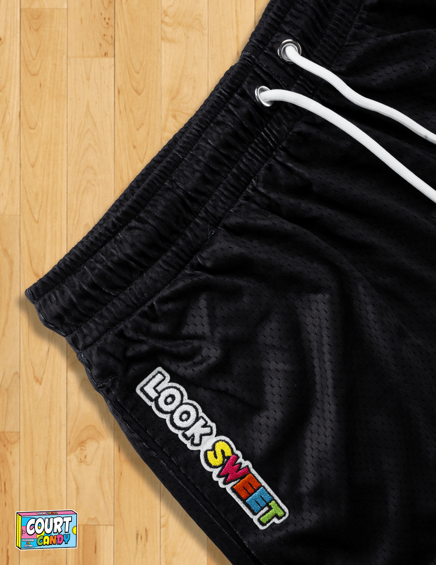 MESH SHORTS - STARTER (BLACK)